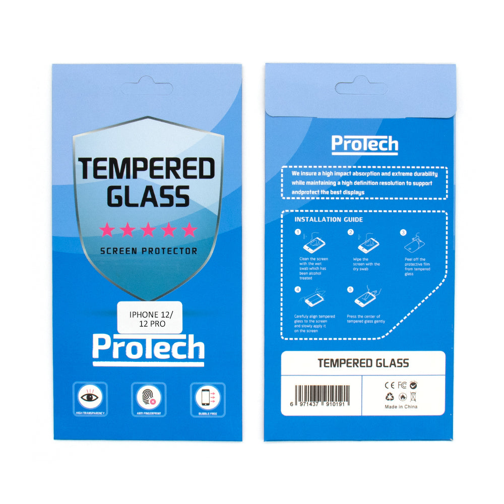 Tempered Glass 2.5D For Apple iPhone 12, iPhone 12 Pro