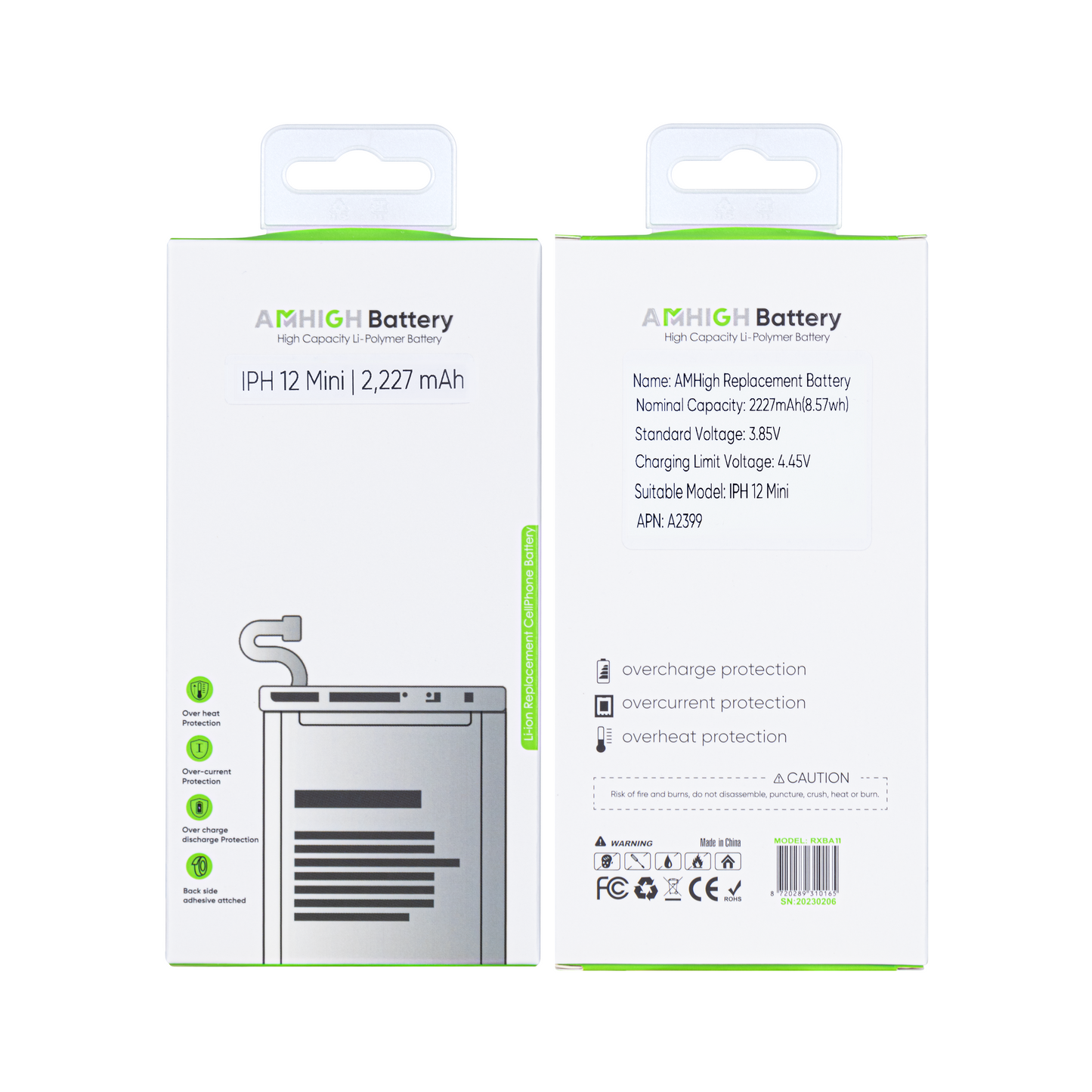For Apple iPhone 12 Mini Battery With TI-Chip OEM