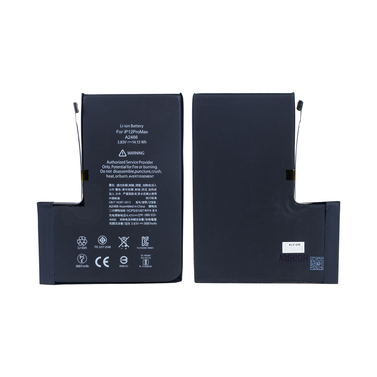 For Apple iPhone 12 Pro Max Battery With TI-Chip OEM