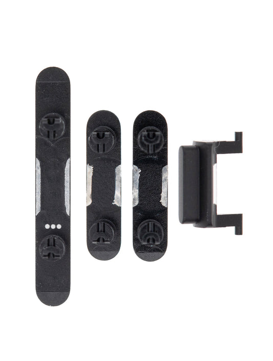 For Apple iPhone XR Side Button Set Black OEM (4pcs)