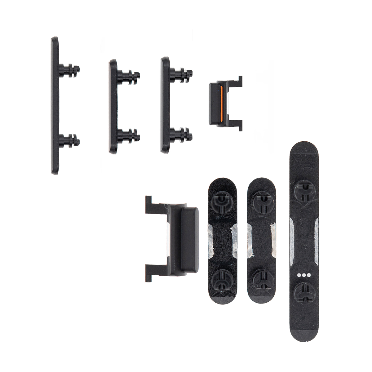 For Apple iPhone XR Side Button Set Black OEM (4pcs)