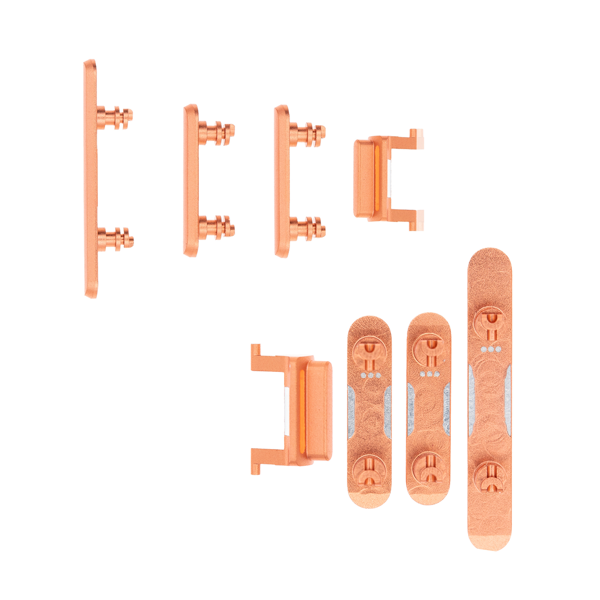 For Apple iPhone XR Side Button Set Coral OEM (4pcs)