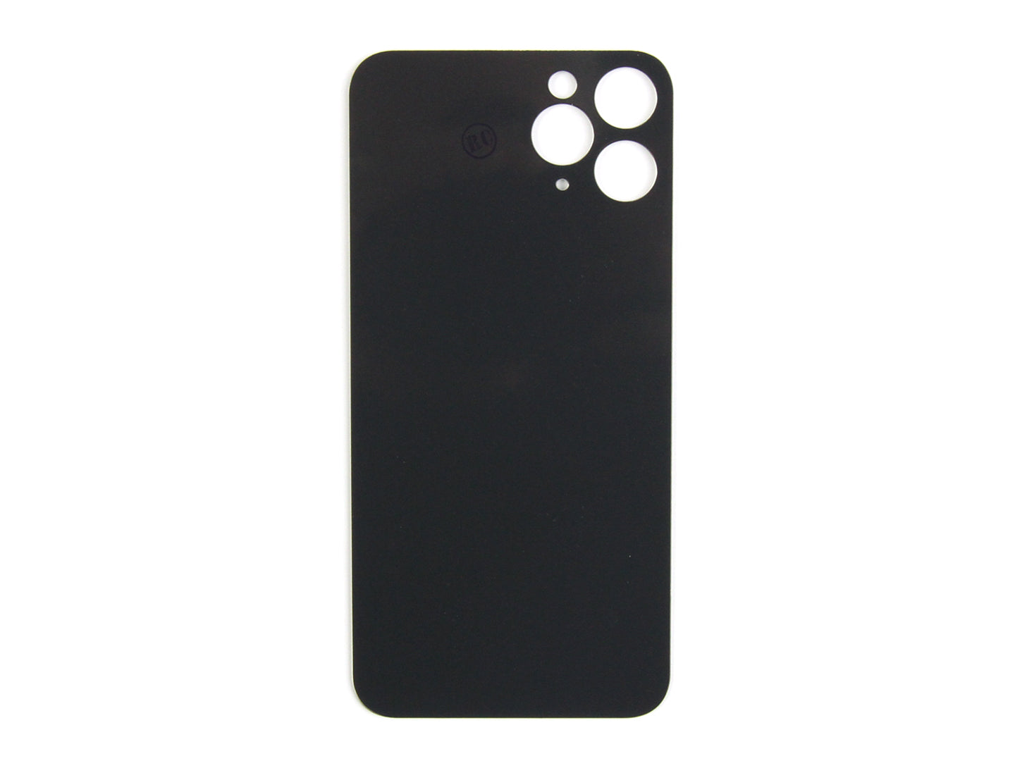 For Apple iPhone 11 Pro Back Glass, Enlarged Camera Frame Silver Compatible