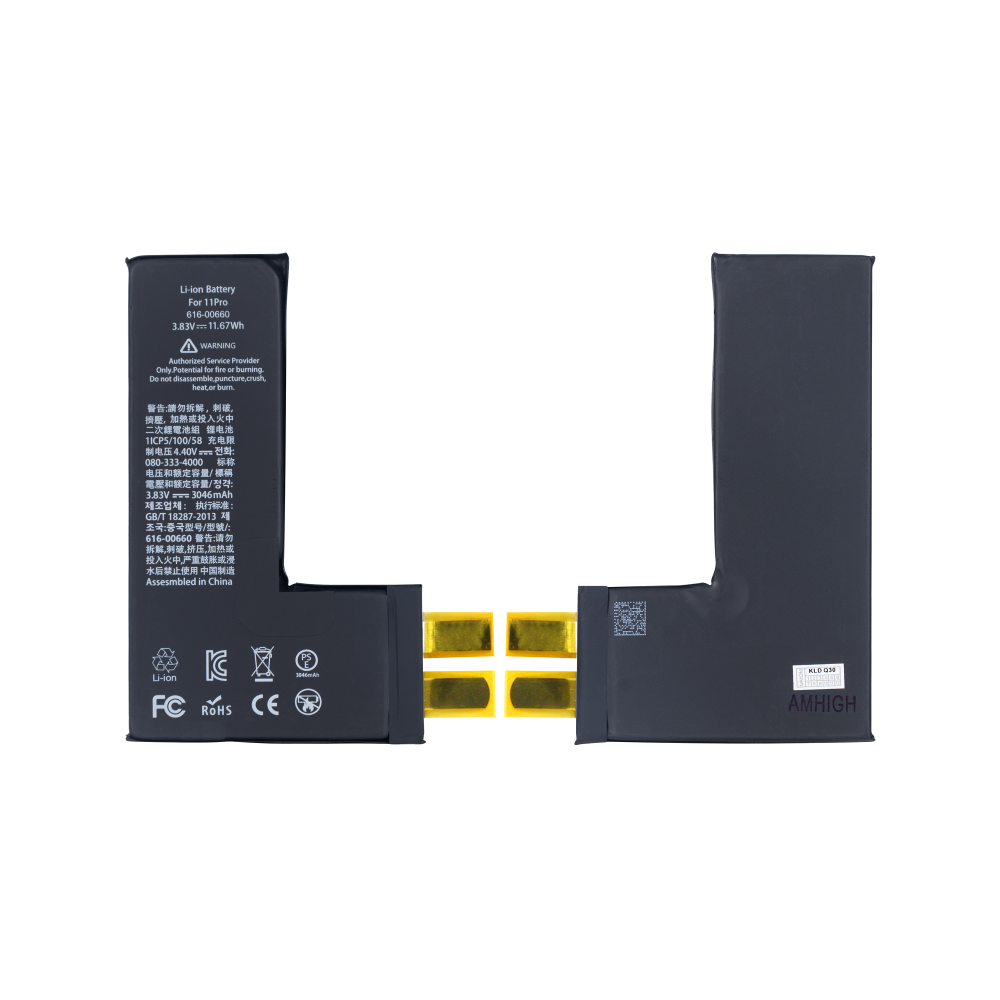 For Apple iPhone 11 Pro Battery (Spot Welding Required) BMS/IC OEM