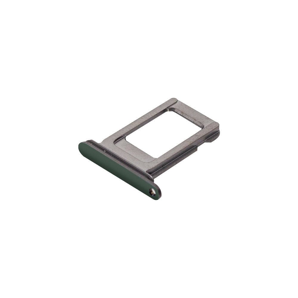 For Apple iPhone 11 Pro Sim Card Holder Matte Midnight Green Pulled