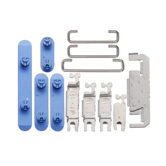 For Apple iPhone 16, 16 Plus Side Button Set Ultramarine Compatible (4pcs)