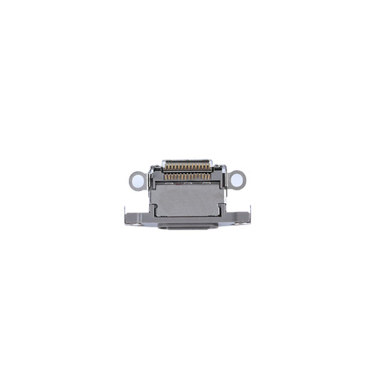 For Apple iPhone 15 Pro, 15 Pro Max System Charging Port Natural Titanium Compatible (10pcs)