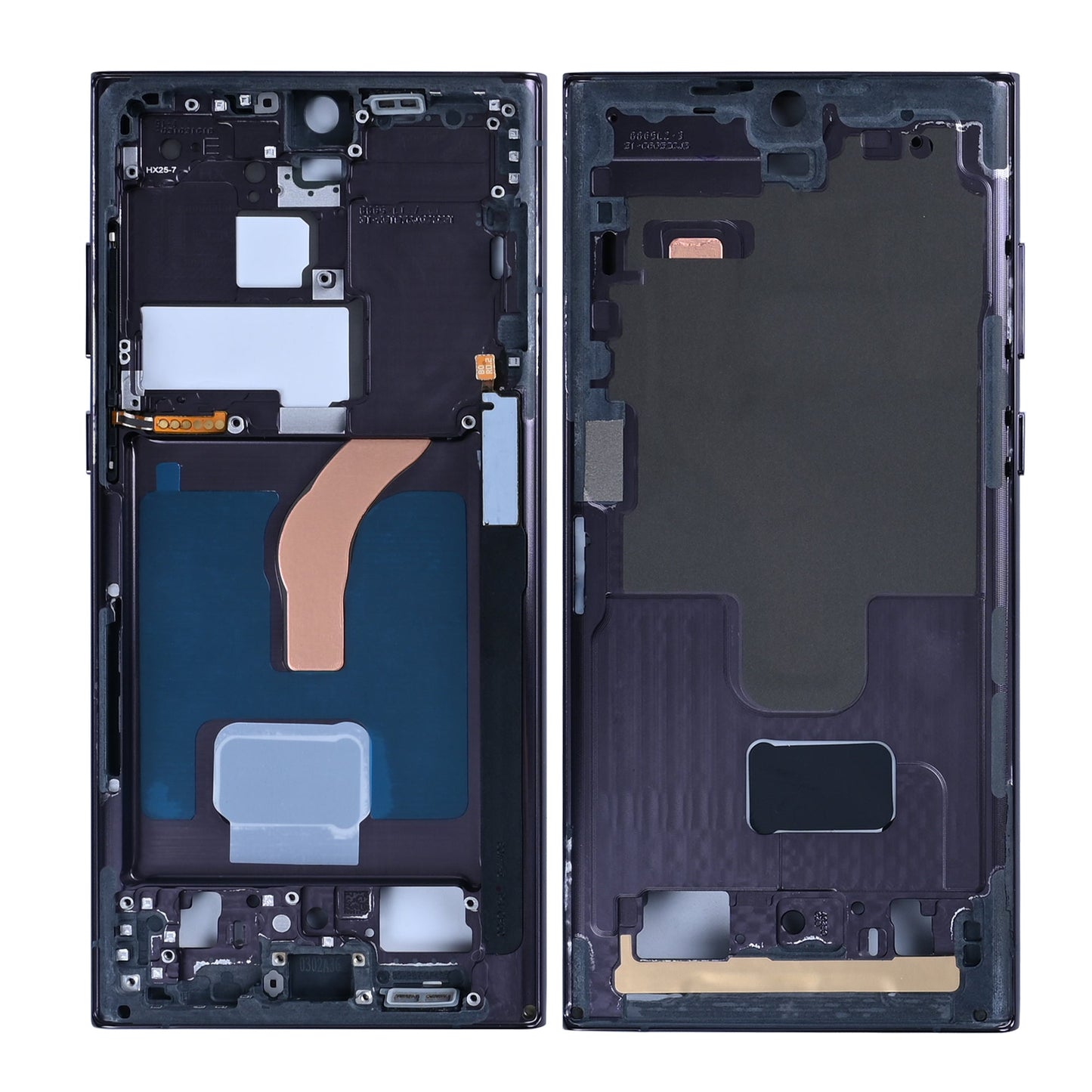 Samsung Galaxy S22 Ultra 5G S908B Middle Frame Phantom Black OEM