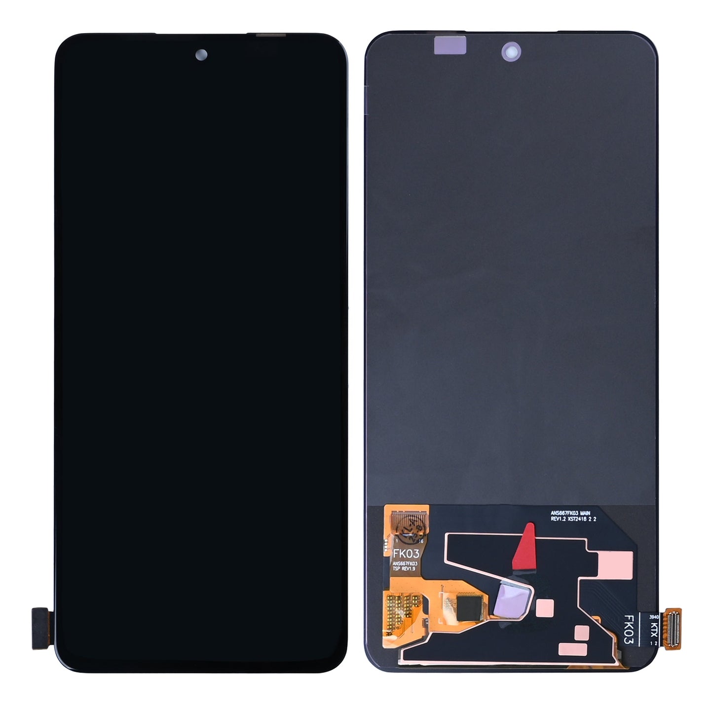 Oppo Reno13 F 4G, 5G, Reno12 F 4G, 5G Display And Digitizer Without Frame Black OEM