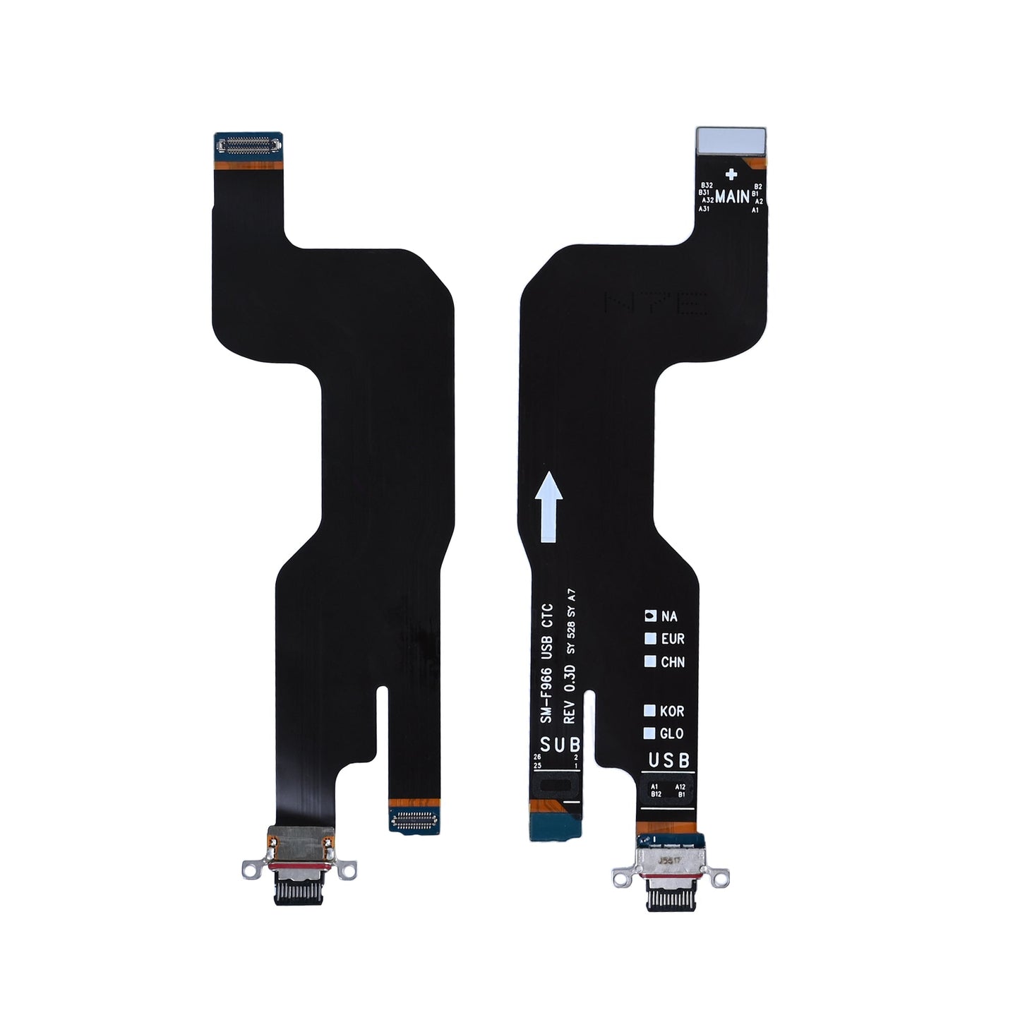 Samsung Galaxy Z Fold7 F966B System Charging Flex OEM