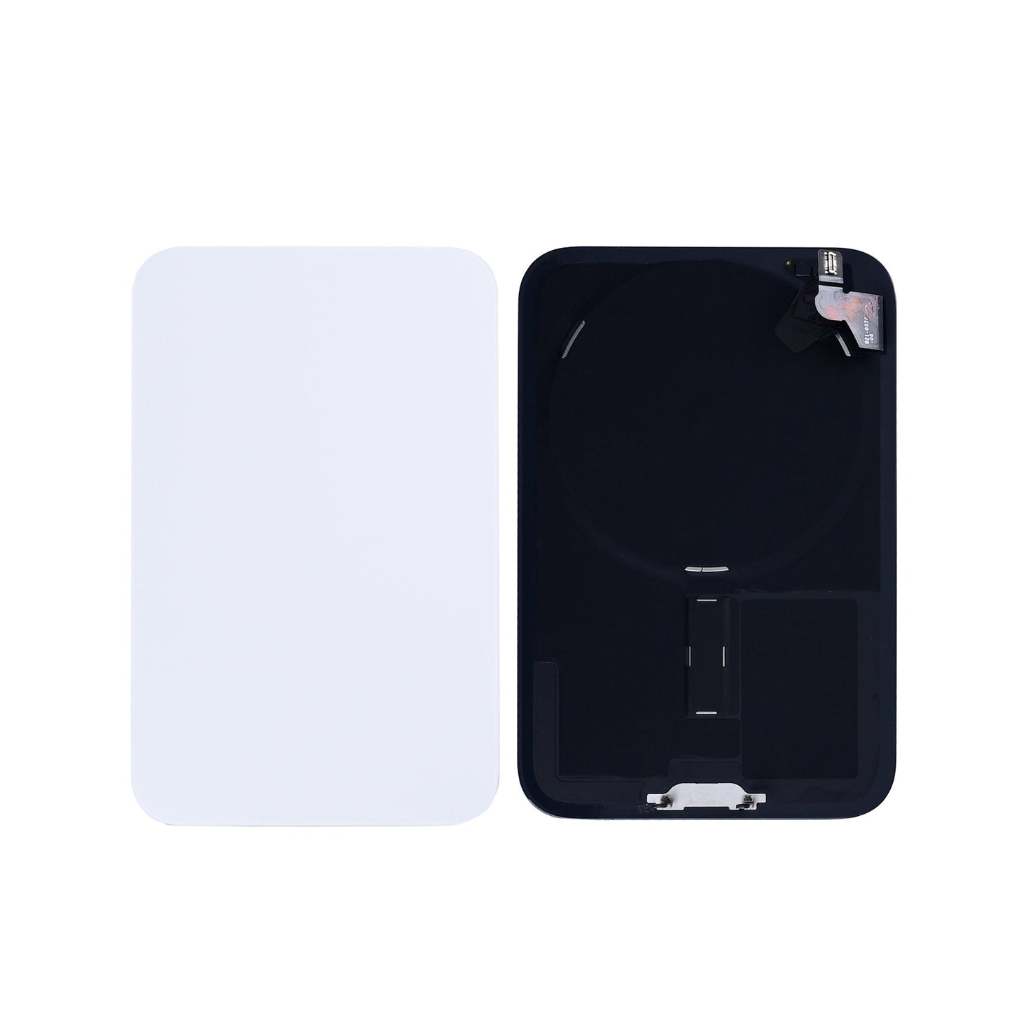 For Apple iPhone 17 Pro Back Glass With NFC Silver Pulled