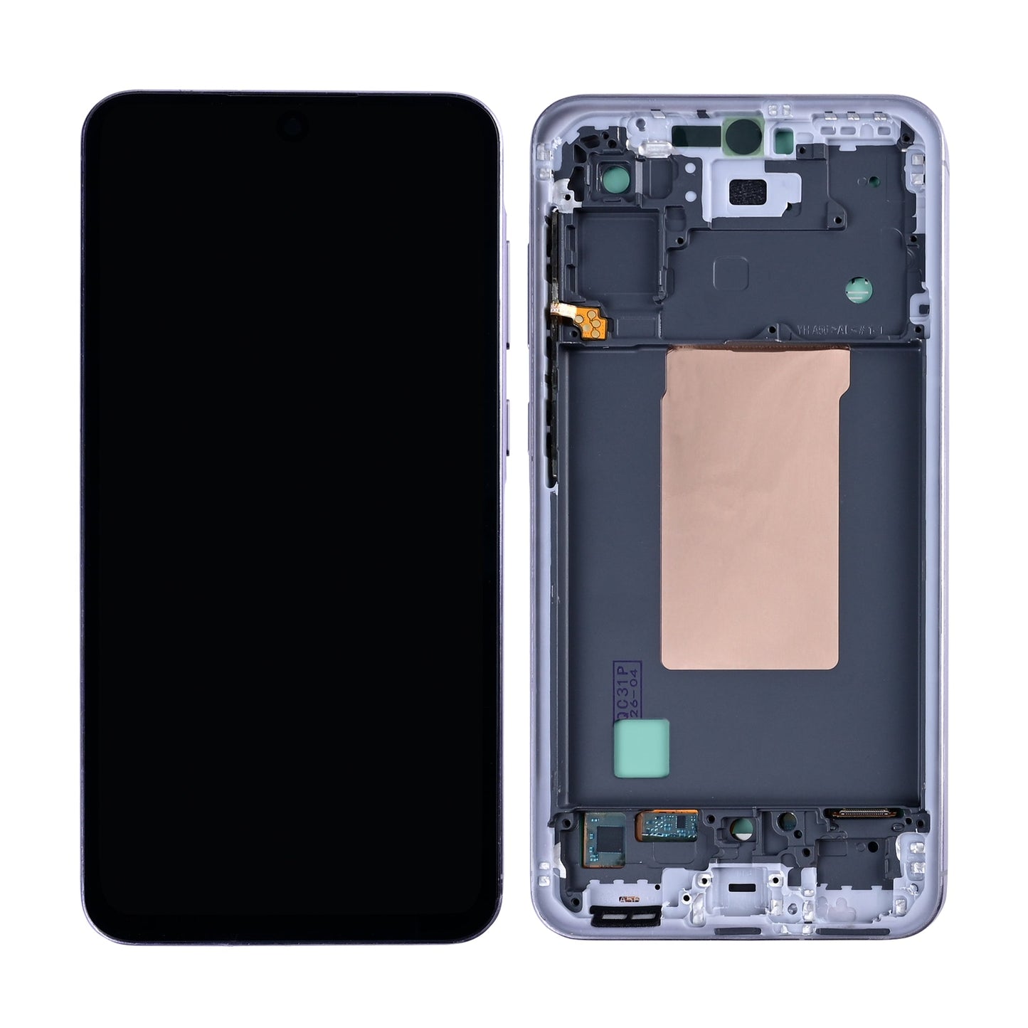 Samsung Galaxy A56 A566B Display And Digitizer With Frame Graphite In-Cell
