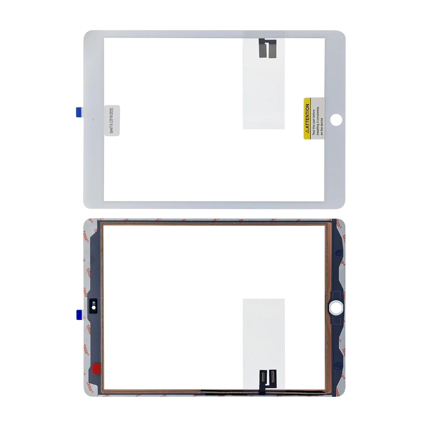 For Apple iPad 7 (2019), iPad 8 (2020) 10.2 inch Digitizer White OEM