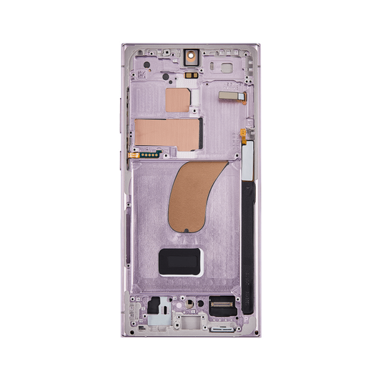Samsung Galaxy S23 Ultra S918B Display And Digitizer With Frame Lavender Pre-Assembled