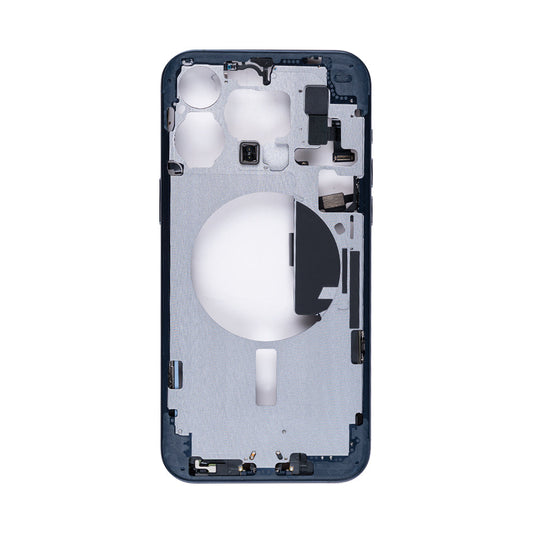 For Apple iPhone 15 Pro Max Middle Frame Blue Titanium OEM