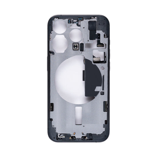 For Apple iPhone 15 Pro Middle Frame Black Titanium OEM