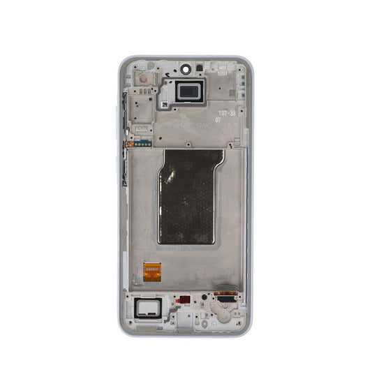 Samsung Galaxy A35 A356B Display And Digitizer With Frame Iceblue Pre-Assembled