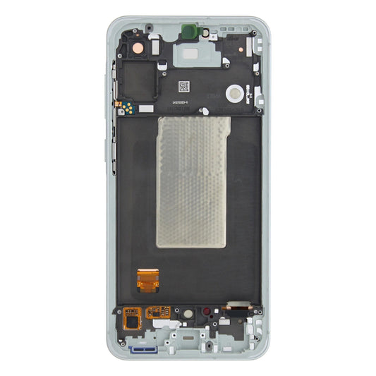 Samsung Galaxy A56 A566B Display And Digitizer With Frame Olive Pre-Assembled