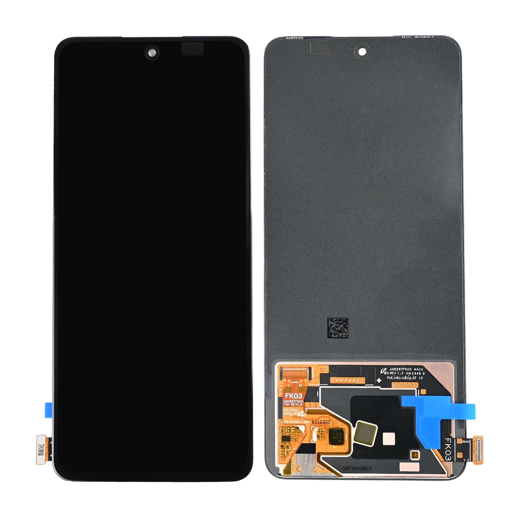 Oppo Reno 12 F 4G, Reno 12 F 5G Display And Digitizer Without Frame Black OEM