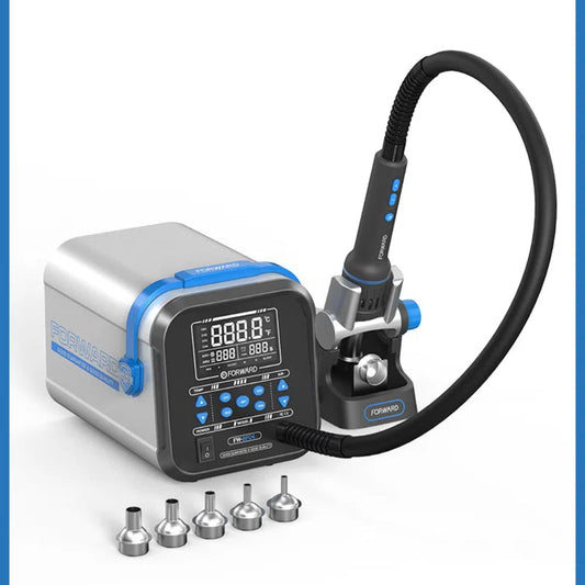 FORWARD FW-BF04 Precise Temperature Control Hot Air Desoldering Station Silver