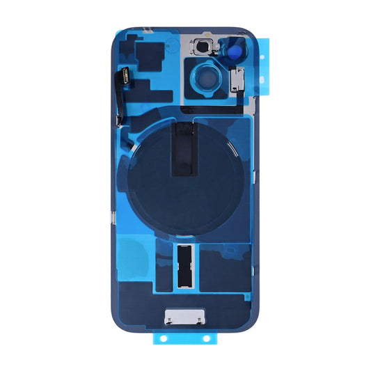 For Apple iPhone 15 Back Glass With NFC, Enlarged Camera Frame Green Compatible