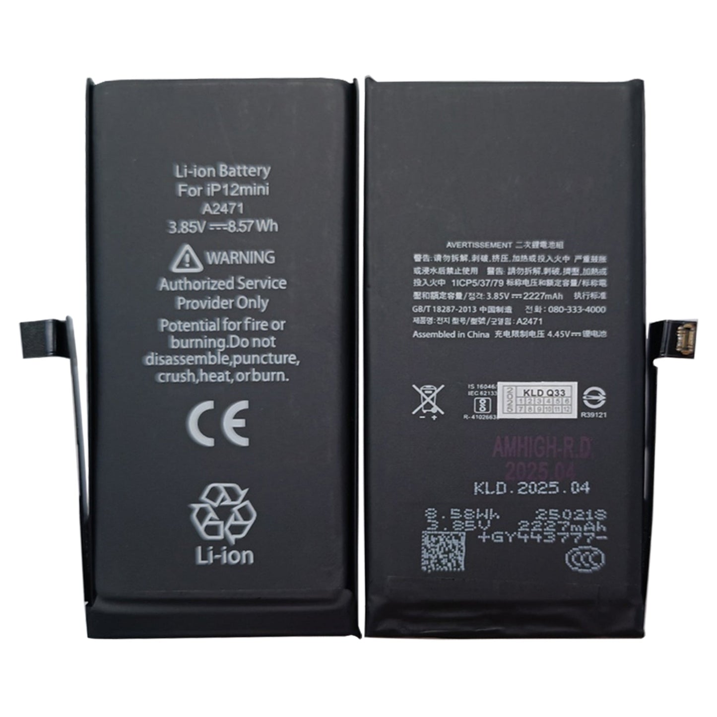 For Apple iPhone 12 Mini Run Diagnostics Battery OEM