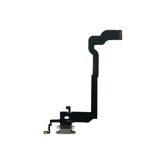 For Apple iPhone X System Charging Flex Silver Pulled