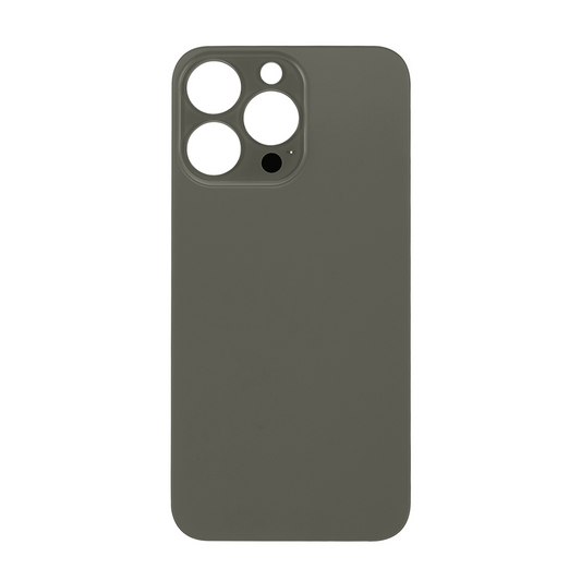 For Apple iPhone 13 Pro Back Glass, Enlarged Camera Frame Graphite Compatible
