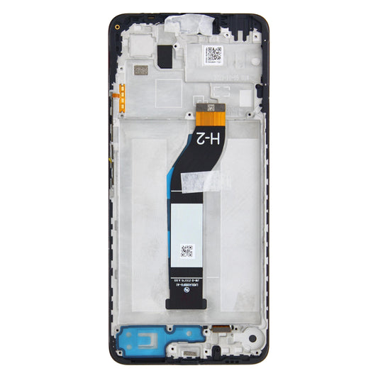 Xiaomi Redmi 13C 4G, Poco C65 Display And Digitizer With Frame Black Service Pack