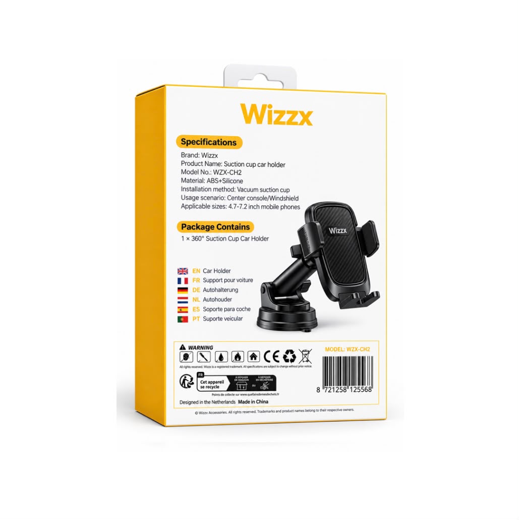 Wizzx Car Holder Dashboard/Window WZX-CH2