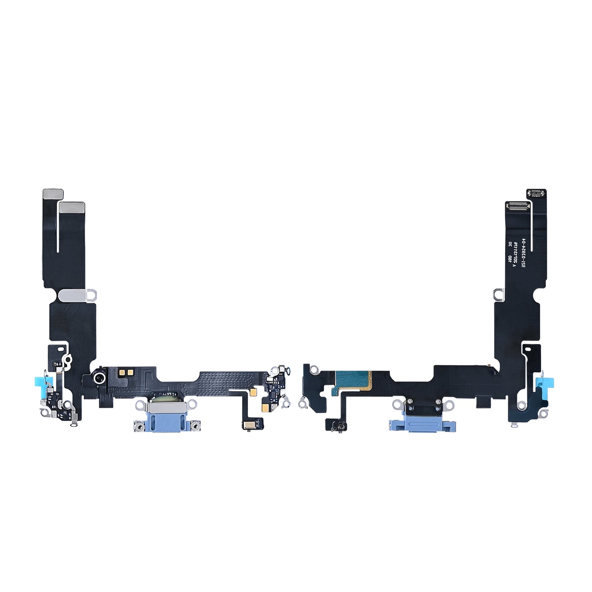 For Apple iPhone 14 Plus System Charging Flex Blue Pulled