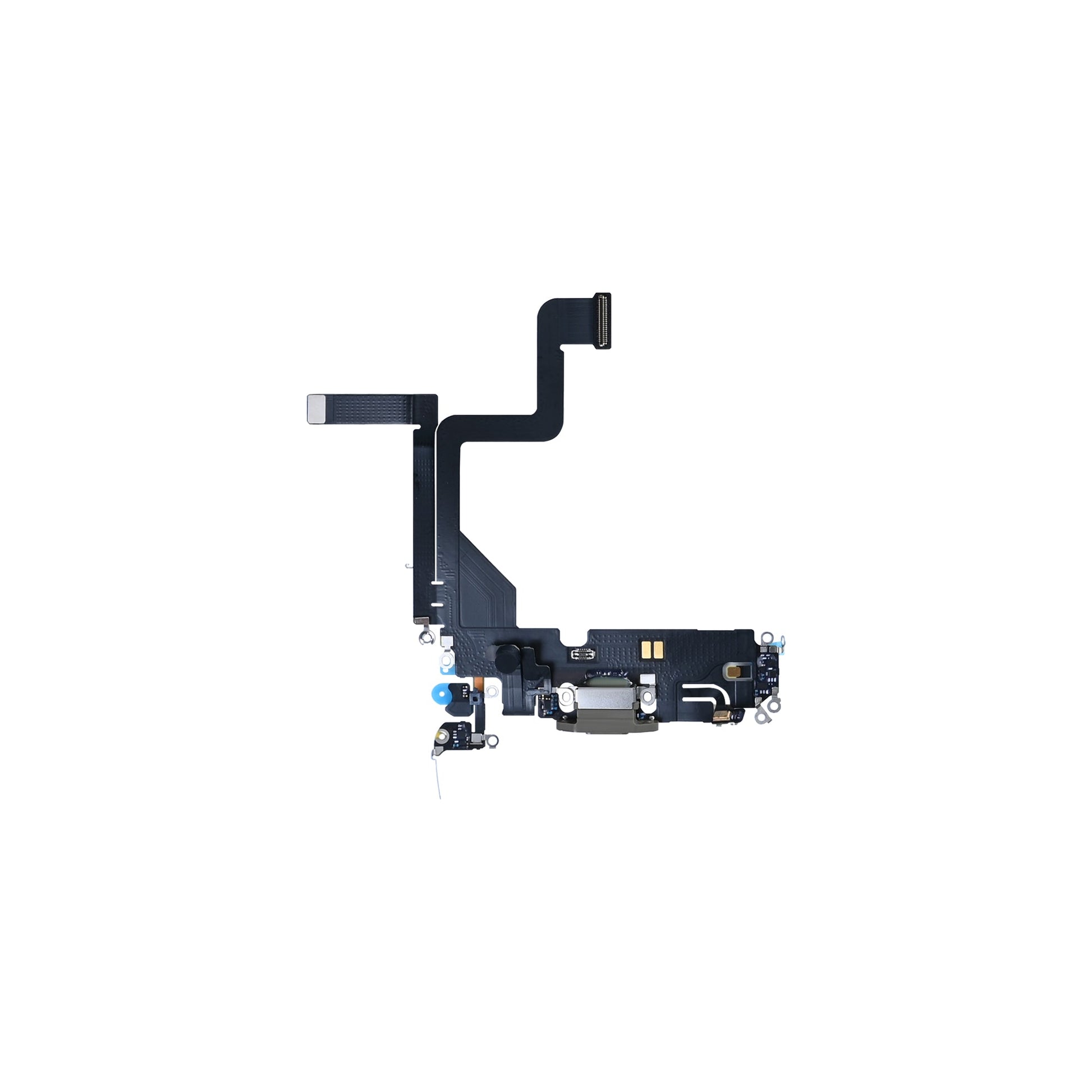 For Apple iPhone 14 Pro System Charging Flex Gold Pulled