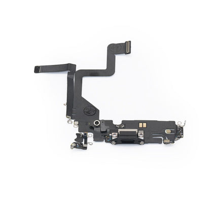 For Apple iPhone 14 Pro System Charging Flex Space Black Pulled