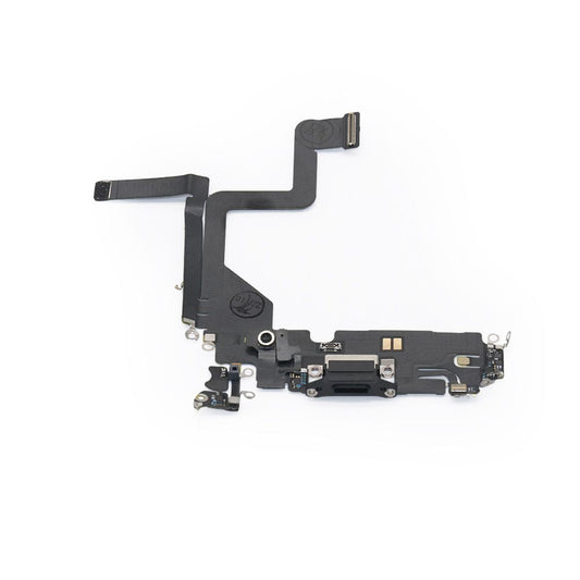 For Apple iPhone 14 Pro System Charging Flex Space Black Pulled