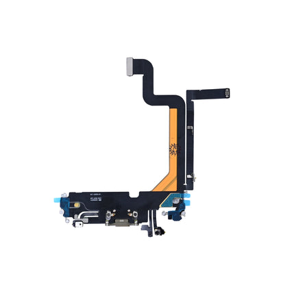 For Apple iPhone 14 Pro Max System Charging Flex Gold Pulled