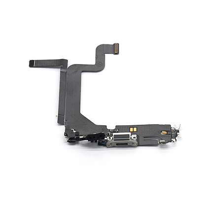 For Apple iPhone 14 Pro Max System Charging Flex Silver Pulled