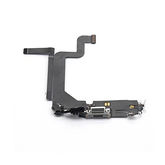For Apple iPhone 14 Pro Max System Charging Flex Silver Pulled