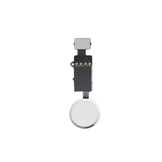 For iPhone 7, 7 Plus, 8, 8 Plus Home Button With Return Function Silver OEM