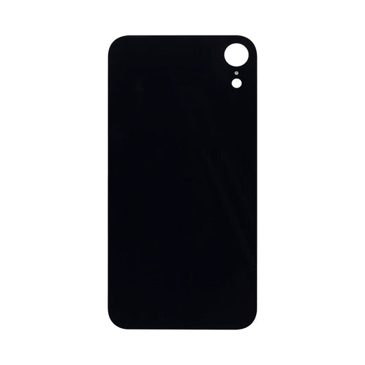 For Apple iPhone XR Back Glass, Enlarged Camera Frame White Compatible