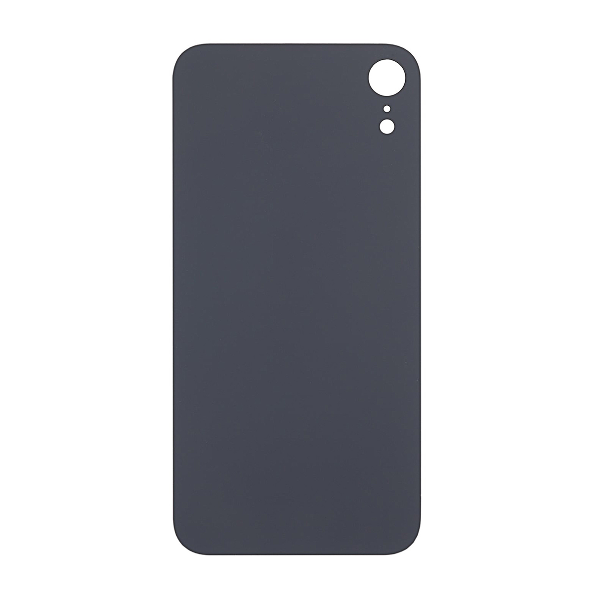 For Apple iPhone XR Back Glass, Enlarged Camera Frame Blue Compatible