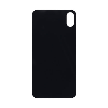 For Apple iPhone XS Max Back Glass, Enlarged Camera Frame Black Compatible