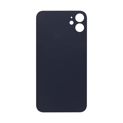 For Apple iPhone 11 Back Glass, Enlarged Camera Frame Black Compatible