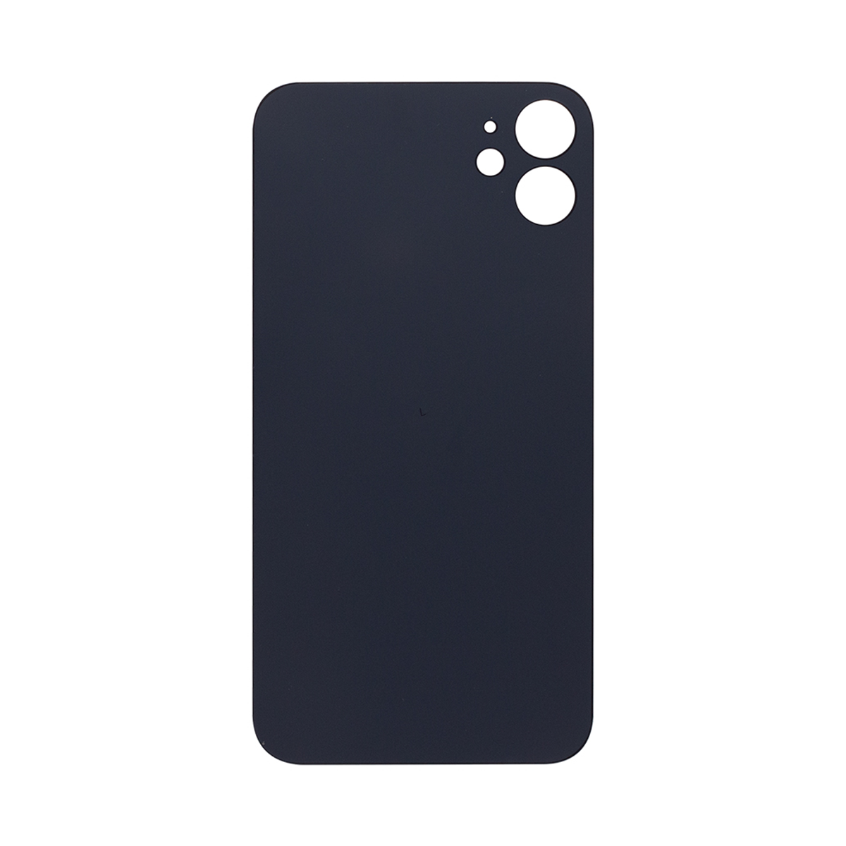 For Apple iPhone 11 Back Glass, Enlarged Camera Frame Black Compatible