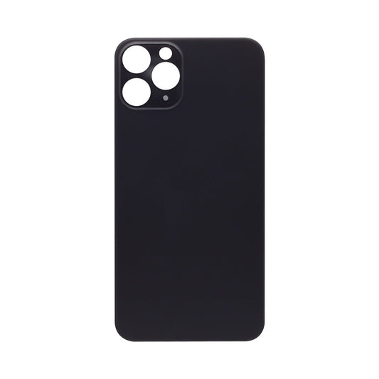 For Apple iPhone 11 Pro Back Glass, Enlarged Camera Frame Space Grey Compatible