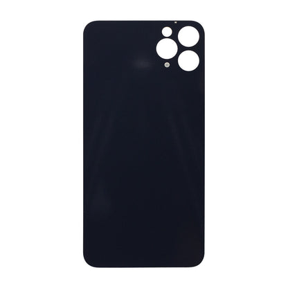 For Apple iPhone 11 Pro Max Back Glass, Enlarged Camera Frame White Compatible