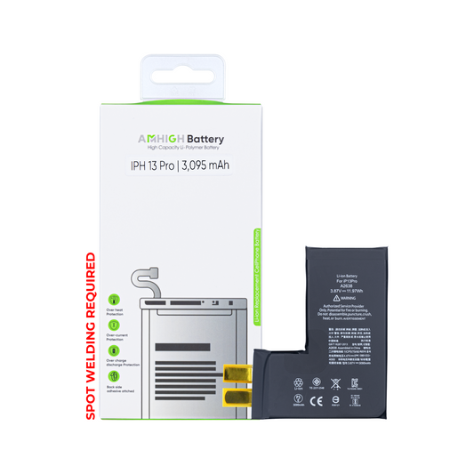 For Apple iPhone 13 Pro Battery (Spot Welding Required) No BMS/IC OEM