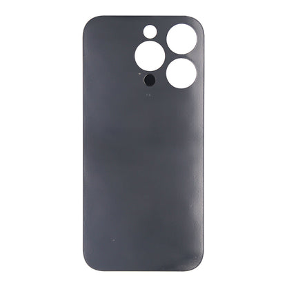 For Apple iPhone 14 Pro Back Glass Without NFC, Enlarged Camera Frame Gold Compatible