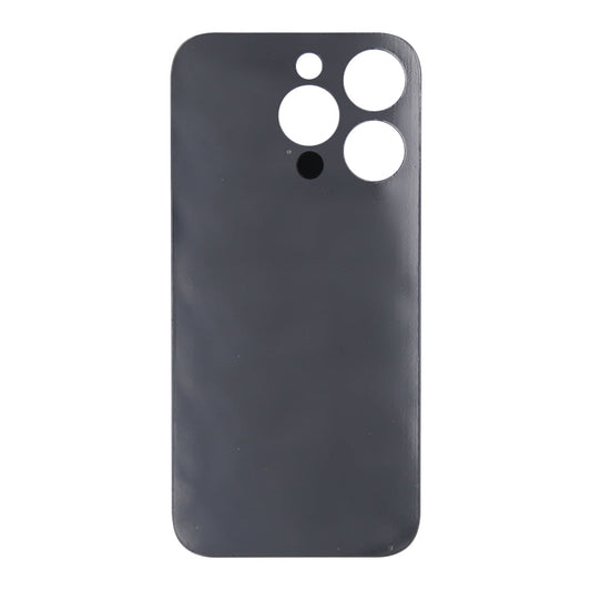 For Apple iPhone 14 Pro Max Back Glass Without NFC, Enlarged Camera Frame Silver Compatible