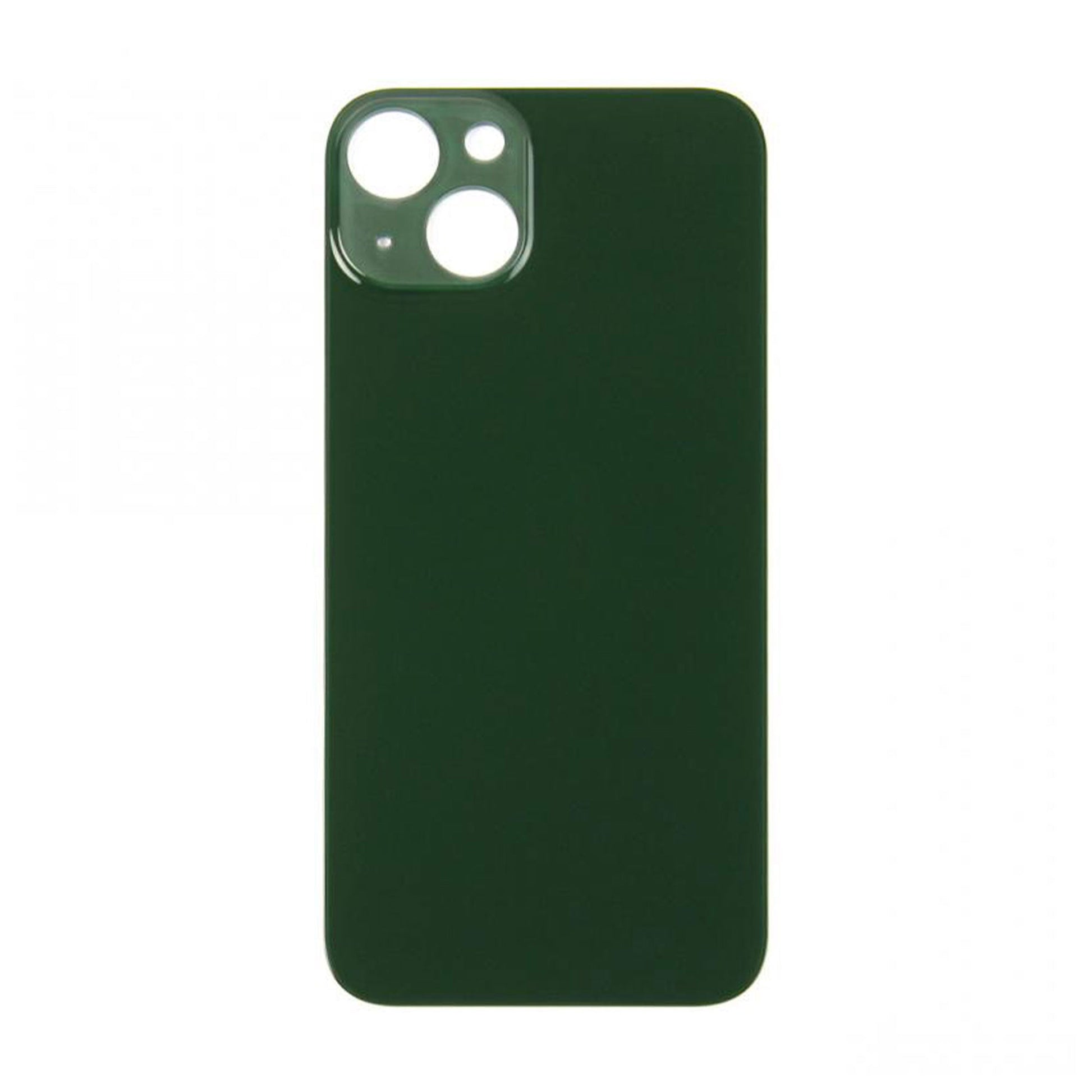 For Apple iPhone 13 Back Glass, Enlarged Camera Frame Green Compatible