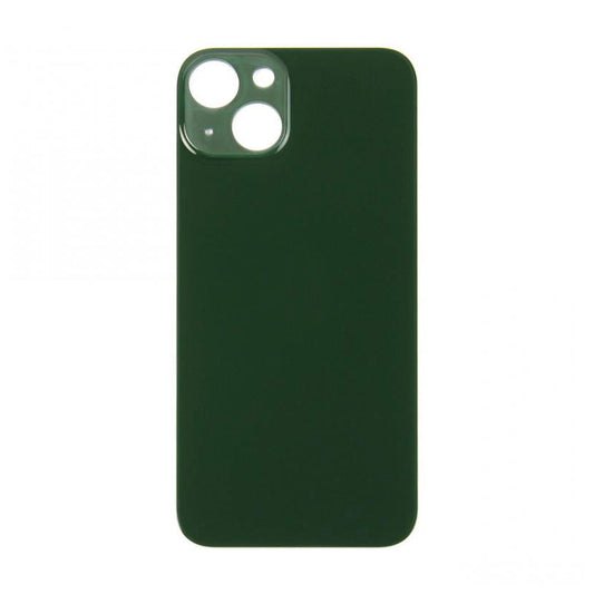 For Apple iPhone 13 Back Glass, Enlarged Camera Frame Green Compatible